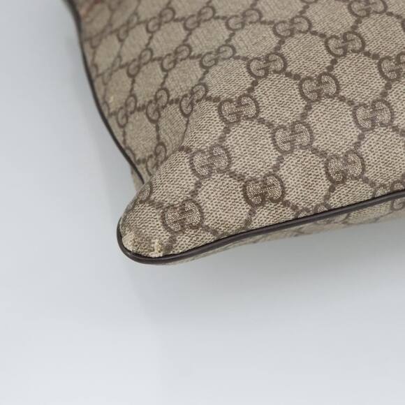 GUCCI GG Supreme Shoulder Bag Pvc Beige - Picture 11 of 16